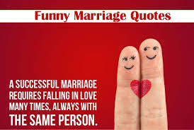Funny Marriage Quote