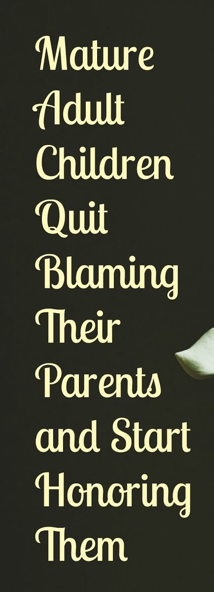 Mature Adult Children